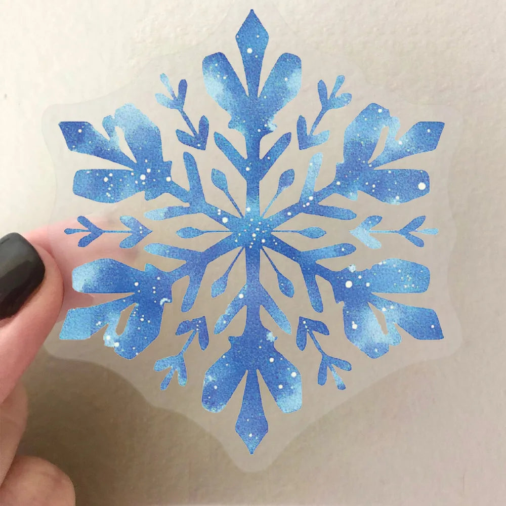 ‌50/100Pcs Transparent Weather PET Stickers - Unique Non-repeating Waterproof Decals for Suitcase, Notebook, Helmet, Bicycle,