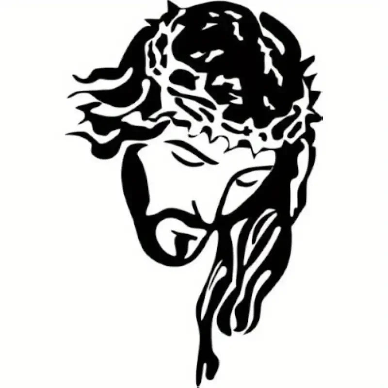 Vinyl Christian Symbol Car Sticker - Perfect For Laptop, Water Bottle, Phone, Car, Truck, Motorcycle, Vehicle, Paint, Cup, Bumpe