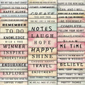 50/100PCS Retro Label Vocabulary Stickers Notebook Creative Skateboard Coffee DIY Suitcase Scrapbooking Sticker Cute Things Gift
