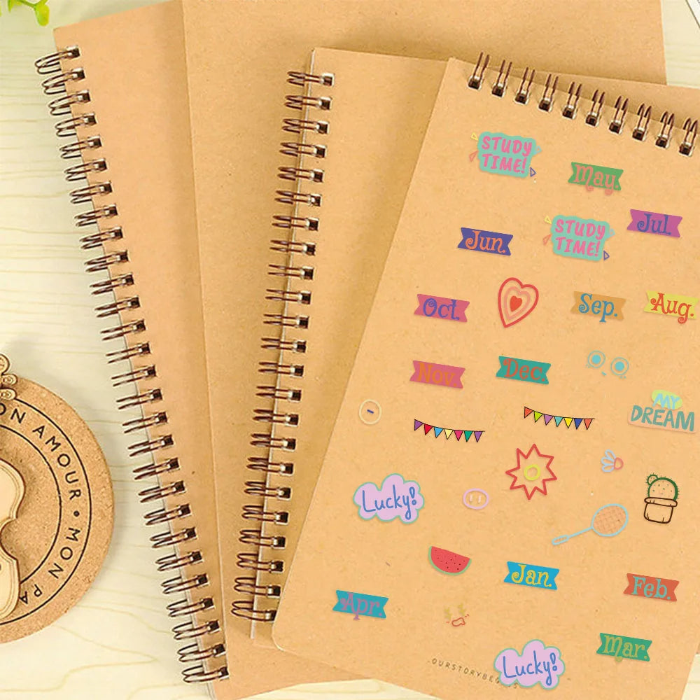 8PCS Hand drawn Element Plan Side Graffiti Stickers Fun Stickers DIY Phone Case Laptop Water Cup Computer Toy Stickers