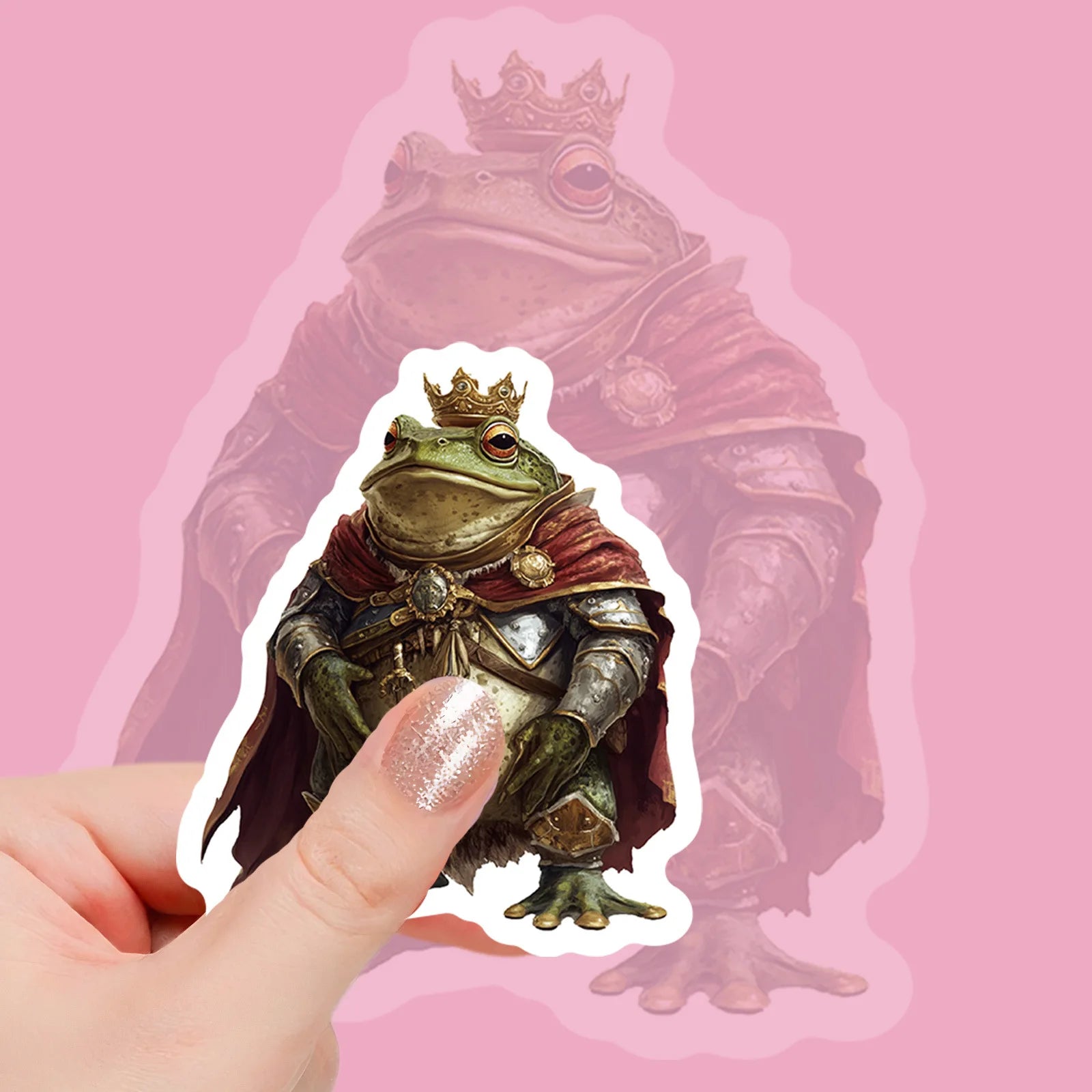 56PCS Fantasy Frog Aristocrat Stickers Kids Reward Stationery Decals DIY Fun Notebook Fridge Suitcase Waterproof Sticker