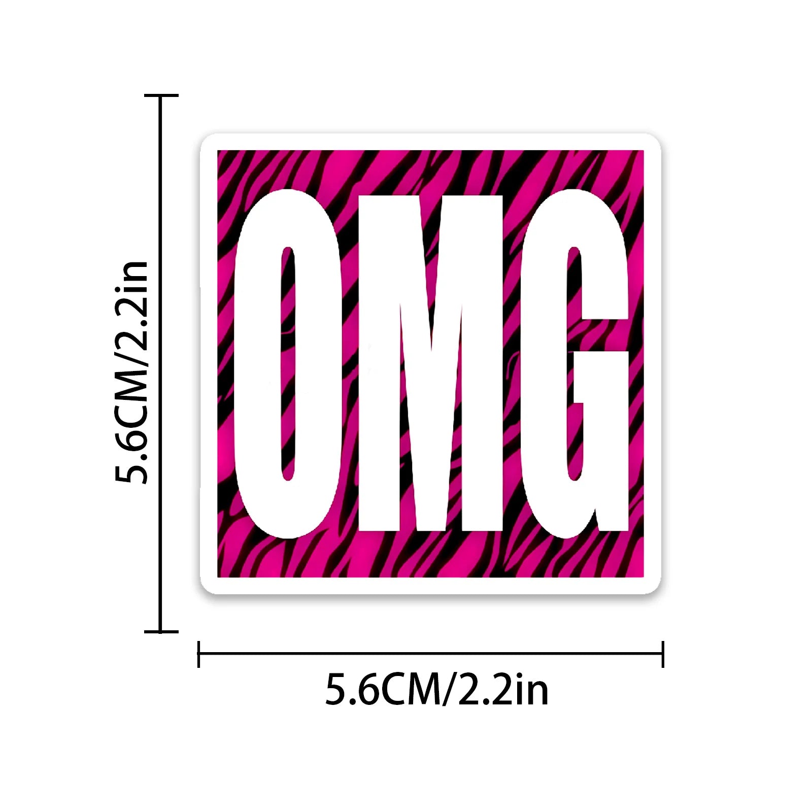 50/100Pcs Retro Y2K Black Pink Cool Ins Stickers DIY for Skate Helmet Suitcase Guitar Window Furniture File Holder Waterproof