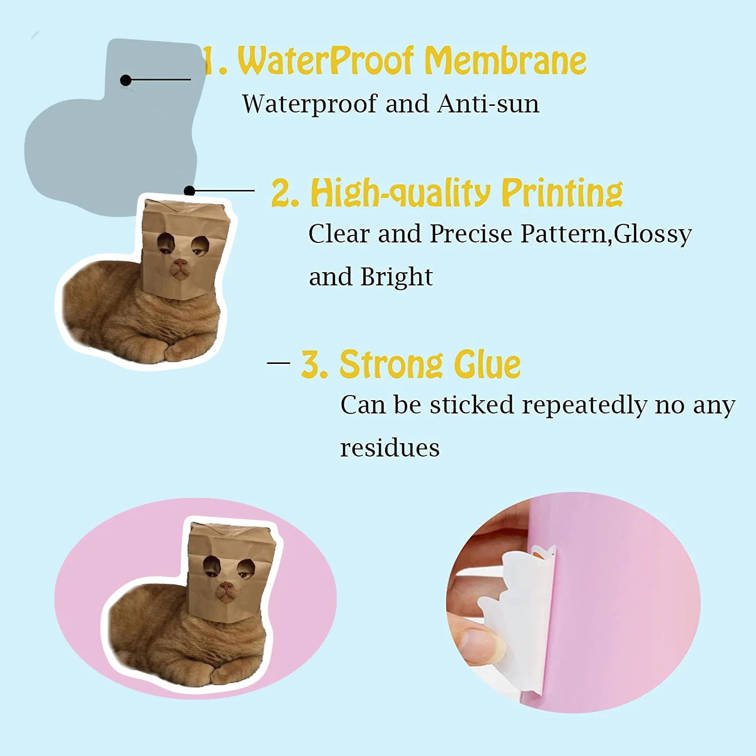 50PCS Creative Cute and Fun Dog Series Handmade Books DIY Scrapbook Manuals Laptops Mobile Phones Tablets Stickers Toys