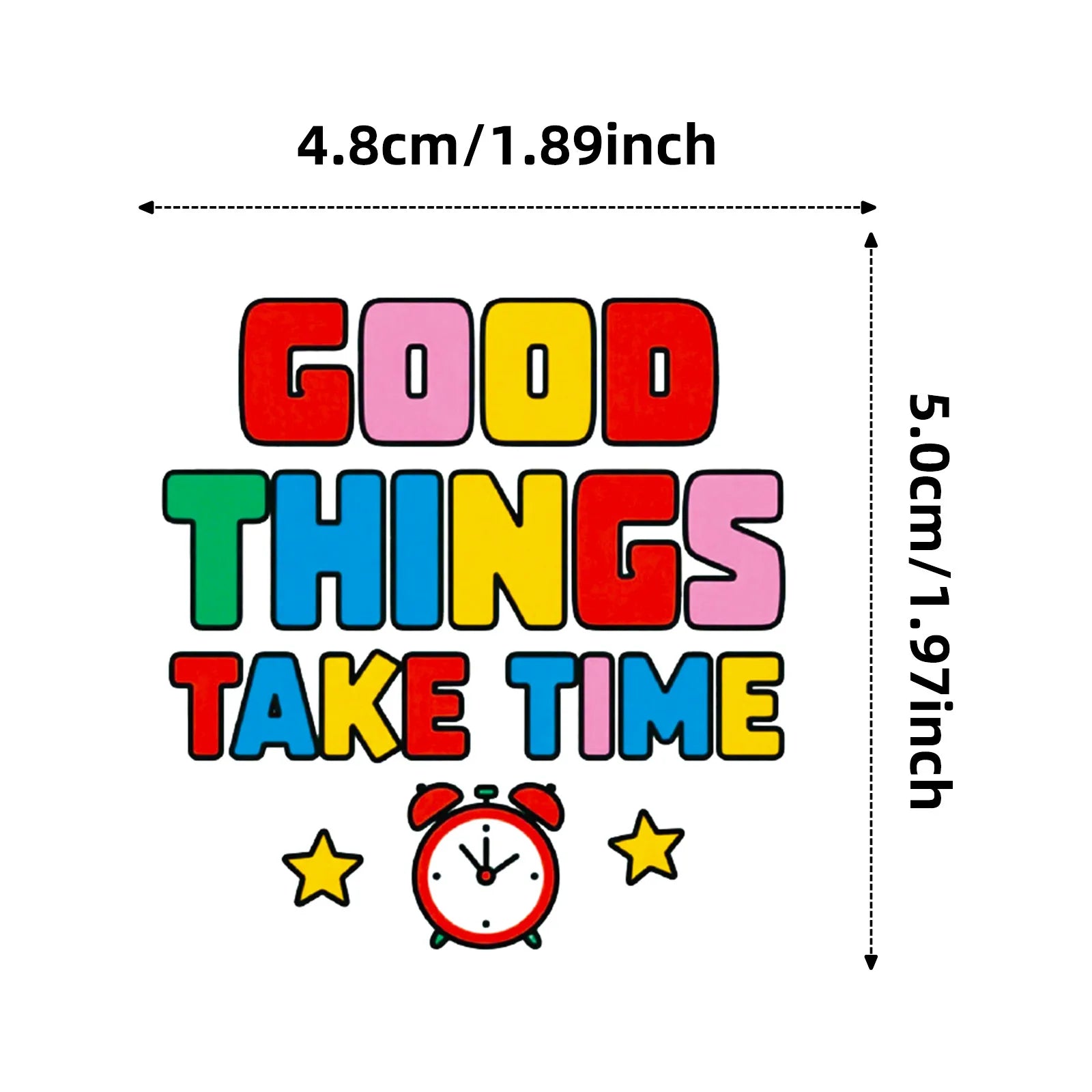 56-Piece Motivational Graffiti Sticker Set Student Stationery Notebook Phone Helmet Decor Waterproof Decals
