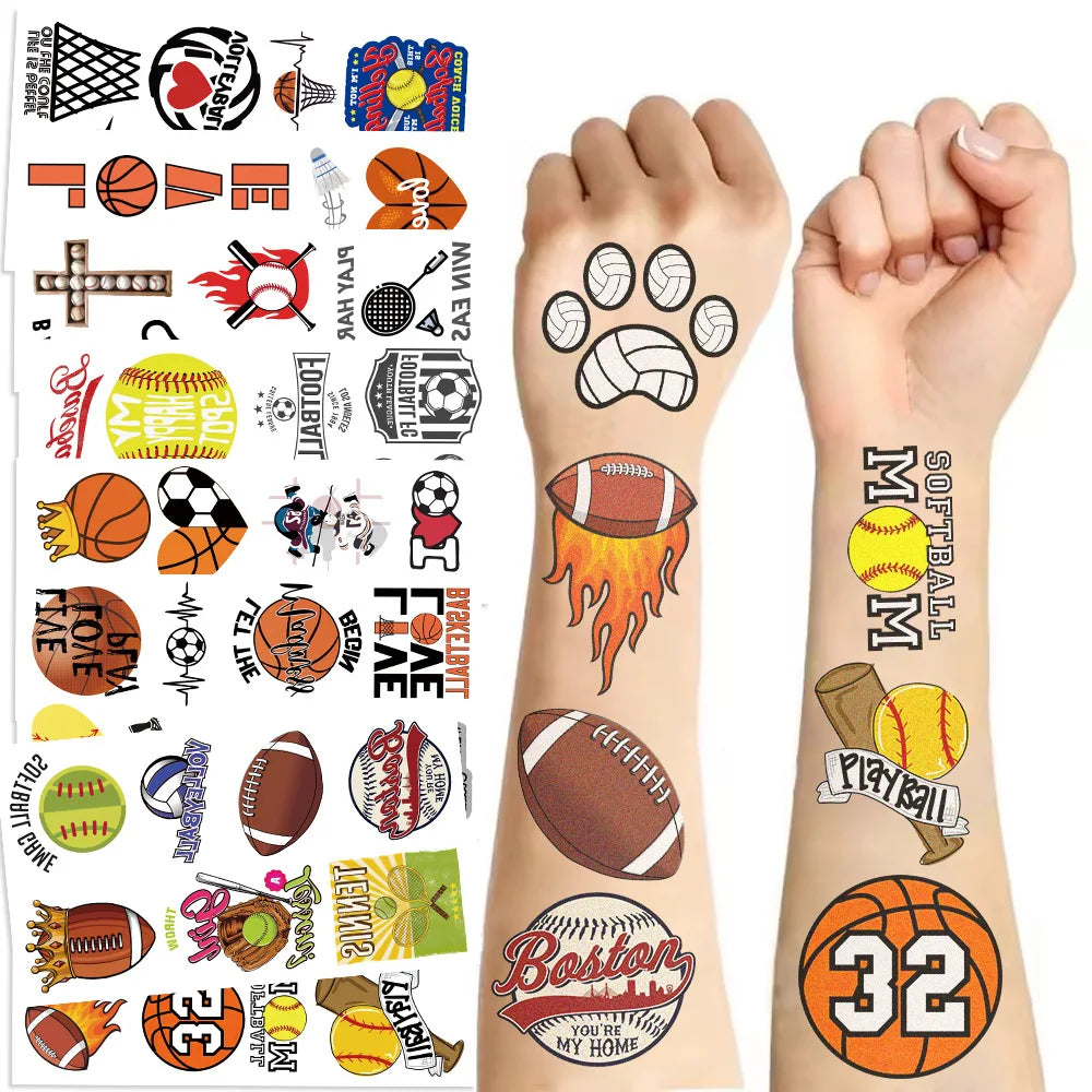 10 Sheets Dinosaurs Tattoo Sticker Temporary Fake Tattoo Arm Hands Body Waterdichte Tatouages Pour Kids Toy Gift