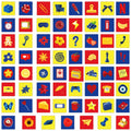 60/120Pcs Educational Colorful Theme Stickers DIY for Notebook Stationery Box Desk Toy Shelf Helmet Bicycle Fade Resistant Decal