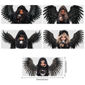 5 Sheets Dark Witch UV DTF Glass Cup Wrap Transfer Stickers, DTF Transfer Stickers, Waterproof Wipe Transfer Stickers