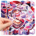 49/98PCS Cool Digital Stickers Laptop Handbook Phone Case iPad Water Cup Decoration Cross border Stickers