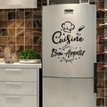 A Creative Self-Adhesive Removable Wall Sticker for Kitchen Decoration, Suitable for Restaurant Background Walls, Model ZSZ1967