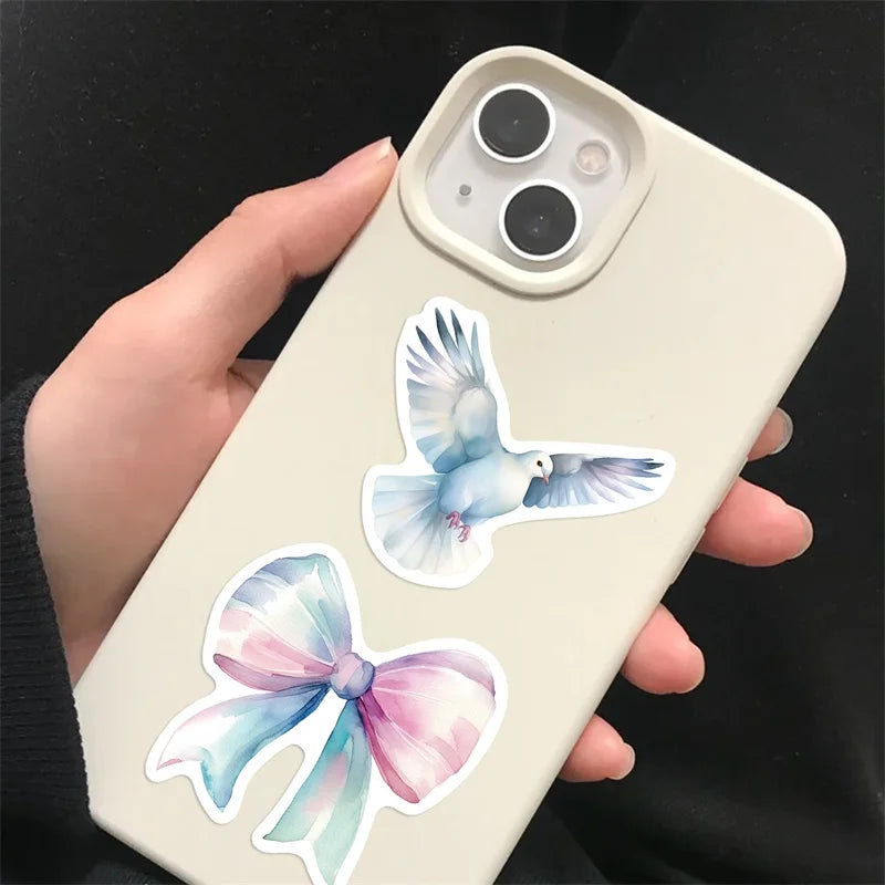 10/30/50PCS Cute Bread Life PVC Sticker Aesthetic Children's Decoration Scrapbooking Korean Stationery School Supplies for Kids