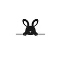 Car Stickers Easter Bunny Car Vinyl Sticker Cool Fun Egg Hunting Bunny