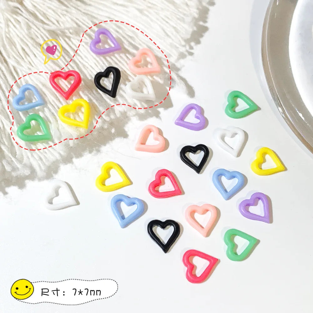 Food Play Candy Nail Art Charms Iridescent Gradient Gold Foil Rainbow Candy Resin Nail Rhinestone Decoration DIY Nails Accessory