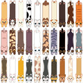 30PCS Cat and Dog Bookmarks Bookmark Reading Books Tagging Paper Bottle Skateboard Luggage DIY Students Aesthetic Gift Bookmarks