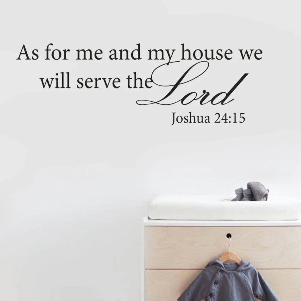 Inspirational Quote Wall Decal - Removable Vinyl Sticker Mural for Home & Bedroom Decor, Easy Apply, 7.4in x 22.4in