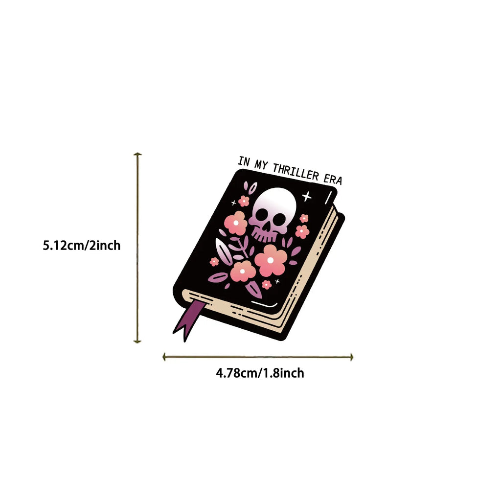 50/100PCS Cartoon Thriller Book Graffiti Stickers Decorative Guitar Notebook Luggage DIY Waterproof Stickers