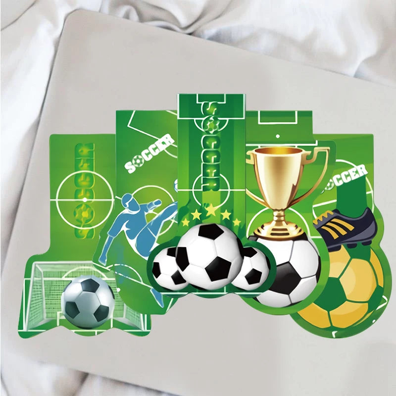 30PCS Football Bookmarks Paper Nostalgia Promotional Aesthetic Stationery Skateboard Dormitory Paper Landscape Bookmarks
