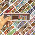 30Pcs Cartoon Cat Bookshelf Bookmarks Simple Handbooks Artistic Creative Reading Paper Bookmarks DIY