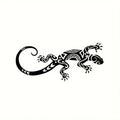 Cool Lizard Tattoo Maori Vector Tribal Fauna Car Stickers For Laptop Truck SUV Motorcycle Vehicle Window Toolbox Decals Auto Acc