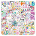 50/100PCS Cartoon Easter Stickers Festival Easter Egg Creative Notebook Water Bottle Waterproof Stickers