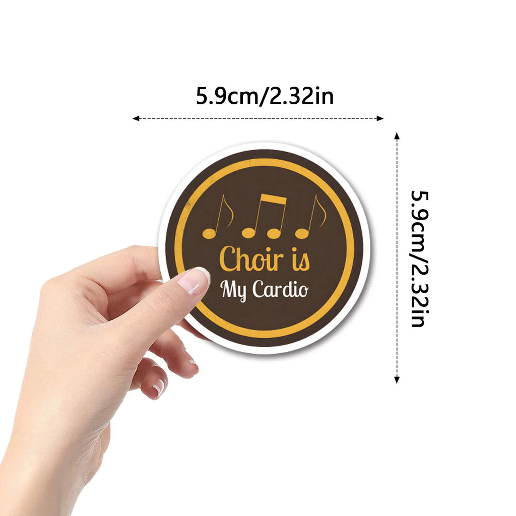 55/110PCS Cartoon Choru Personality Creative Graffiti Sticker Car Luggage Water Cup Stickers