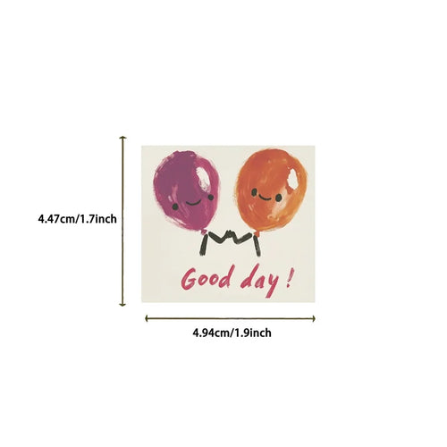 10/30/50PCS Cute Children's Drawing PVC Sticky Sticker Aesthetic DIY Decoration Scrapbooking School Stationery Supplies for Kids