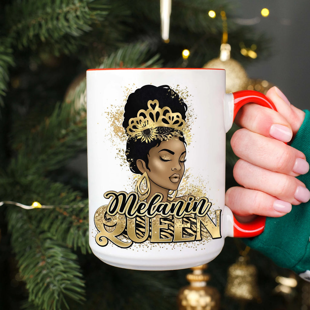 6 Sheets Black Queen UV DTF Tumbler Packaging Transfer Stickers, Waterproof Wipeable Transfer Stickers for 16 Ounces Tumblers