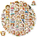 56/112 Pcs Different Poses Animated Style Hedgehog Stickers Reusable for Scrapbook Stationery Box Pen Holder Notebook Phone Deca