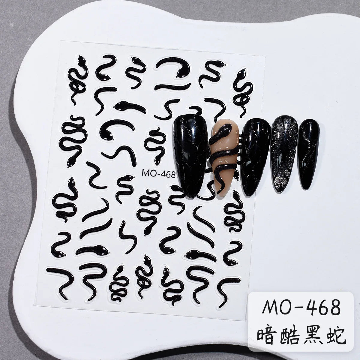 Ghost Nail Art Stickers 5D Halloween Pumpkin Ghost Self Adhesive Transfer For Nails DIY 3D Manicure Decorations Decals Stickers