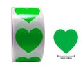 500pcs Love Stickers Heart Shape for Valentine's Day Gift Packaging Supplies Cute Stationery Sticker Seal Labels Scrapbook Decor
