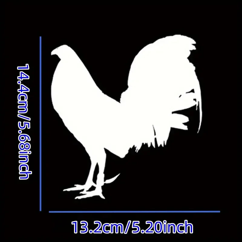 Big Rooster Car Sticker Funny Vinyl Decal Car Sticker Car Styling Sticker