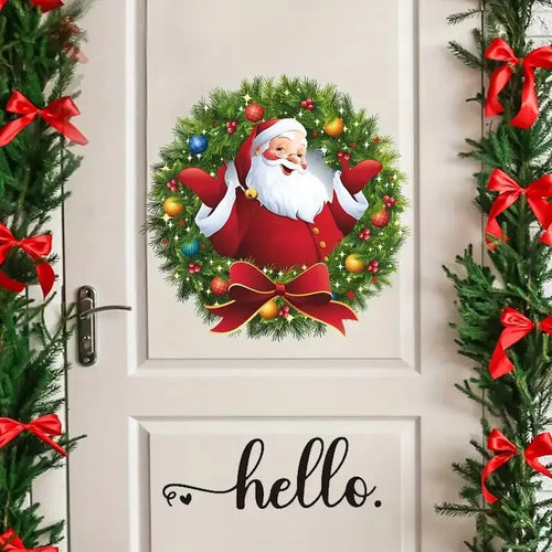 1pc Hello Heart Door Car Mailbox Sticker Decal, Welcome Quote, For Farmhouse Vinyl Home Decor