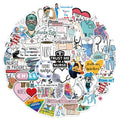 50PCS Nurse Main Topic Series Stickers DIY Luggage Manual Phone Case Notebook Envelope Label Stickers