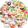50PCS Japanese Dinosaur Themed Recipe Decor Wall Art Stickers Cartoon Decal For Graffiti Laptop Luggage Phone Scrapbook Stickers