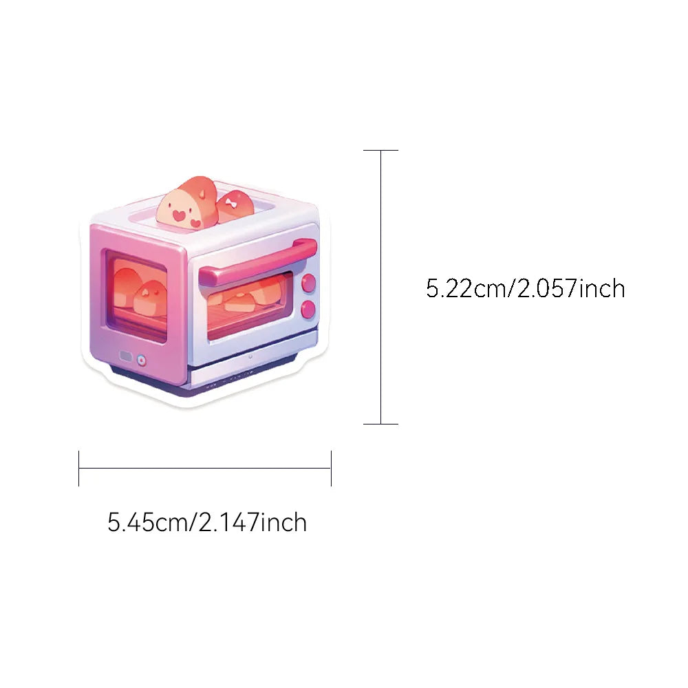 49/98PCS Cool Digital Stickers Laptop Handbook Phone Case iPad Water Cup Decoration Cross border Stickers