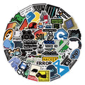 60/120PCS Programmer Computer Programming Graffiti Stickers Notebook Skateboard Stationary Laptop Waterproof Creative Stickers