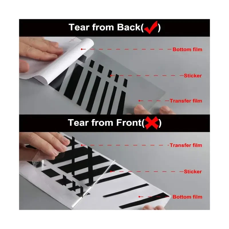 1-Pack Paws on Board Car Stickers - Cute Pet Paw Print Vinyl Decals with Black & White Paw Prints & Cursive Lettering, Durable P