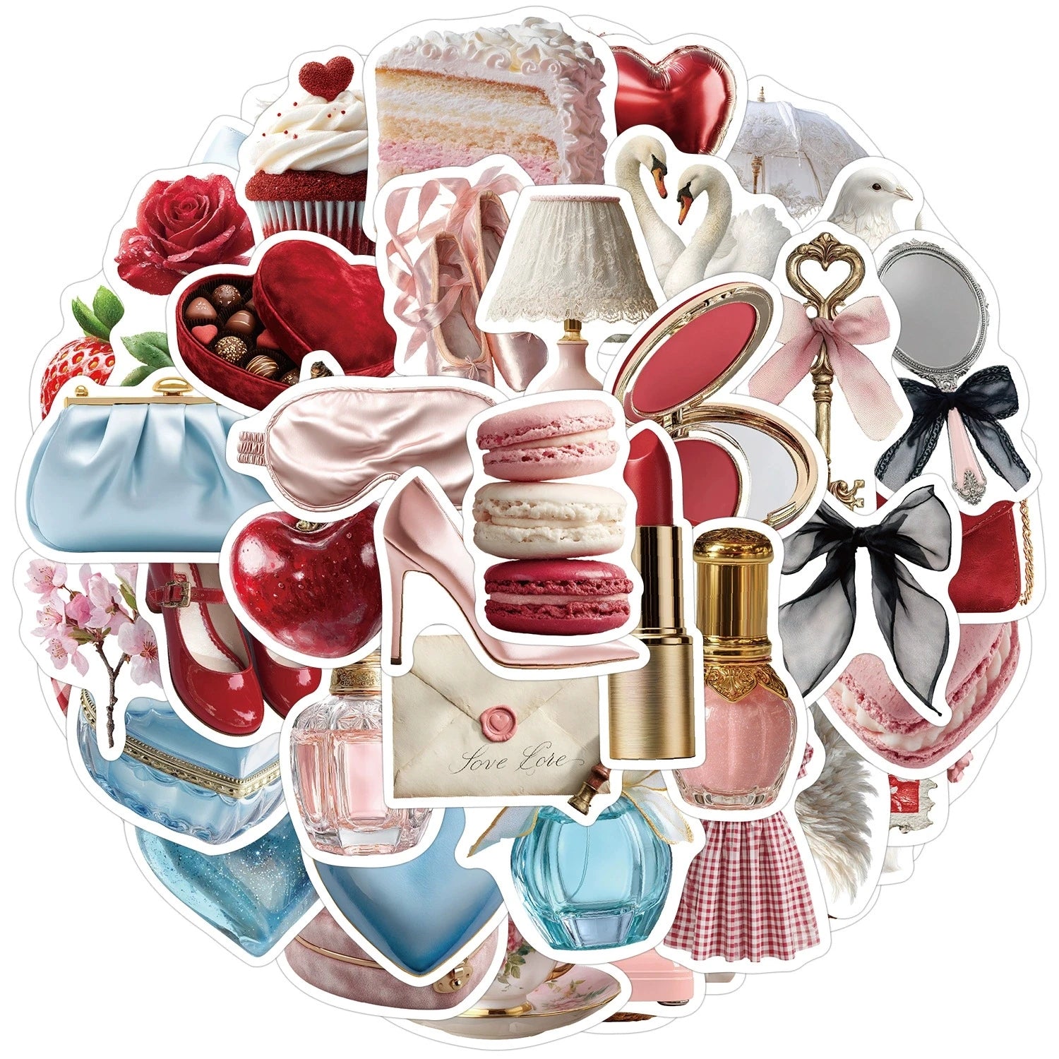 50/100PCS Creative Aesthetics Graffiti Sticker Water Cup Trunk Waterproof Creative DIY Stationery Decoration Sticker