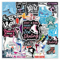 50/100PCS Skate Sticker Cartoon Sculpture Sports Graffiti Sports Series Car Computer Laptop Water Cup DIY Stationery Sticker