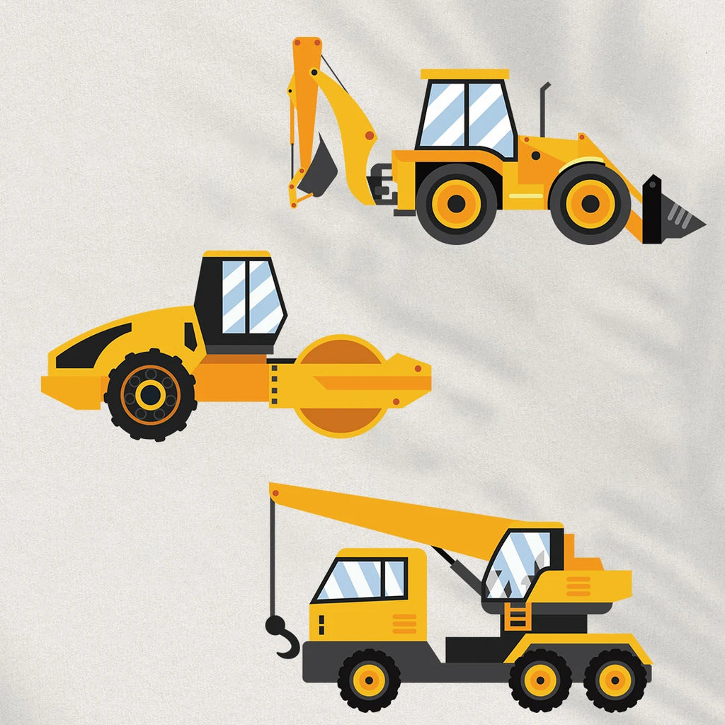 8/16PCS Industrial Excavator Collages Stickers Nostalgia Aesthetic Skateboard Stationery Creativity Coffee Kawaii Wall Stickers