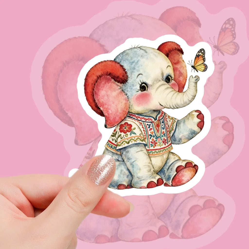56PCS Circus Clown Animal Vintage Cartoon Stickers, Notebook Phone Suitcase Kids Stationery Creative Waterproof Stickers