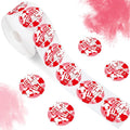 100-500pcs Halloween Blood Stickers for Envelope Gift Card Candy Bag Halloween Decoration Party Supplies,2.5cm