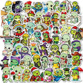 10/30/56PCS Kawaii Little Turtle Colored PVC Sticky Stickers Aesthetic DIY Phone Laptop Luggage Skateboard Graffiti Decals