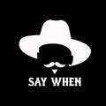 Say When Tombstone Car Stickers For Laptop Water Bottle Phone Car Truck Van SUV Motorcycle Vehicle