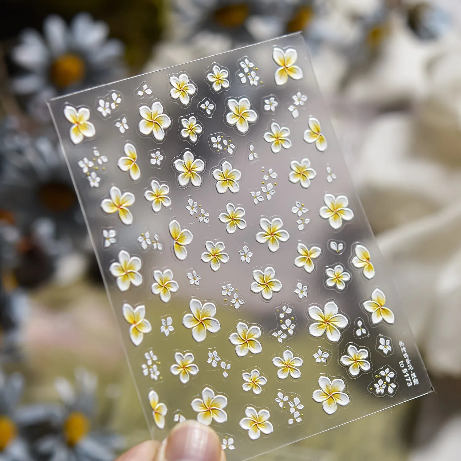 Metal Nail Stickers Exquisite Embroidered Rose Nail Art Accessories Stickers Back Glue Flowers Nail Charms Decals Manicure Tools