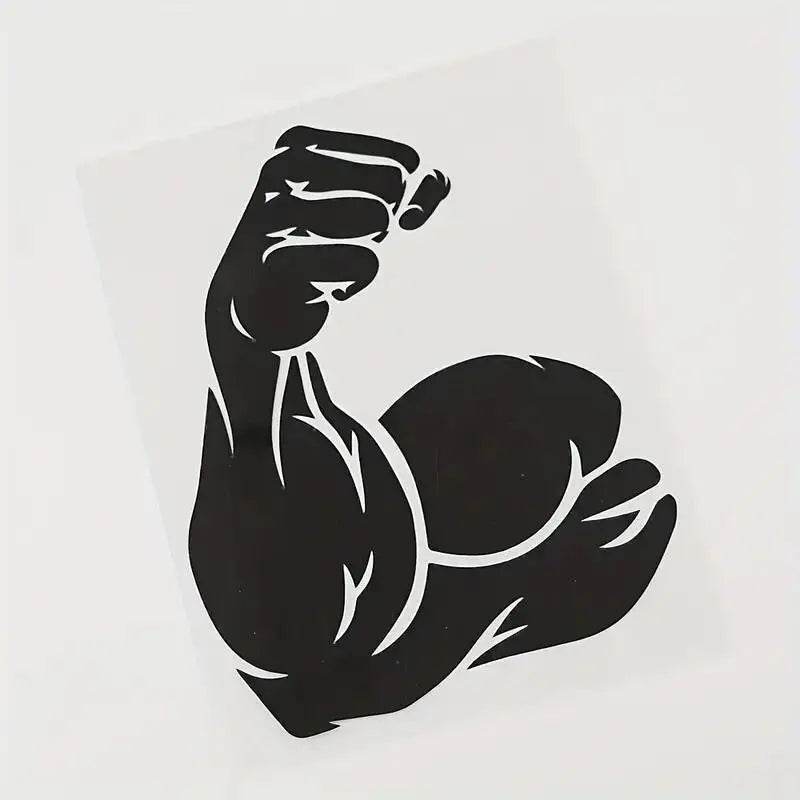 Show Off Your Bodybuilding Pride with These Stylish Muscle Sports Fitness Car Stickers!