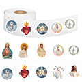 500PCS Jesus Scroll Sticker Beautiful Harajuku Skateboard Y2k Fashion Laptop Phone Cartoon Luggage Decoration Graffiti Stickers