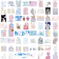 64PCS Oc Painting Template Stickers Laptop Scrapbook Waterproof Luggage Personalized Harajuku Aesthetic Scrapbooking Sticker