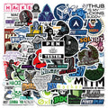 50PCS Hacker Programming Network Cool Stickers for Luggage Skateboard Laptop Motorcycle Toys Helmet Car Sticker