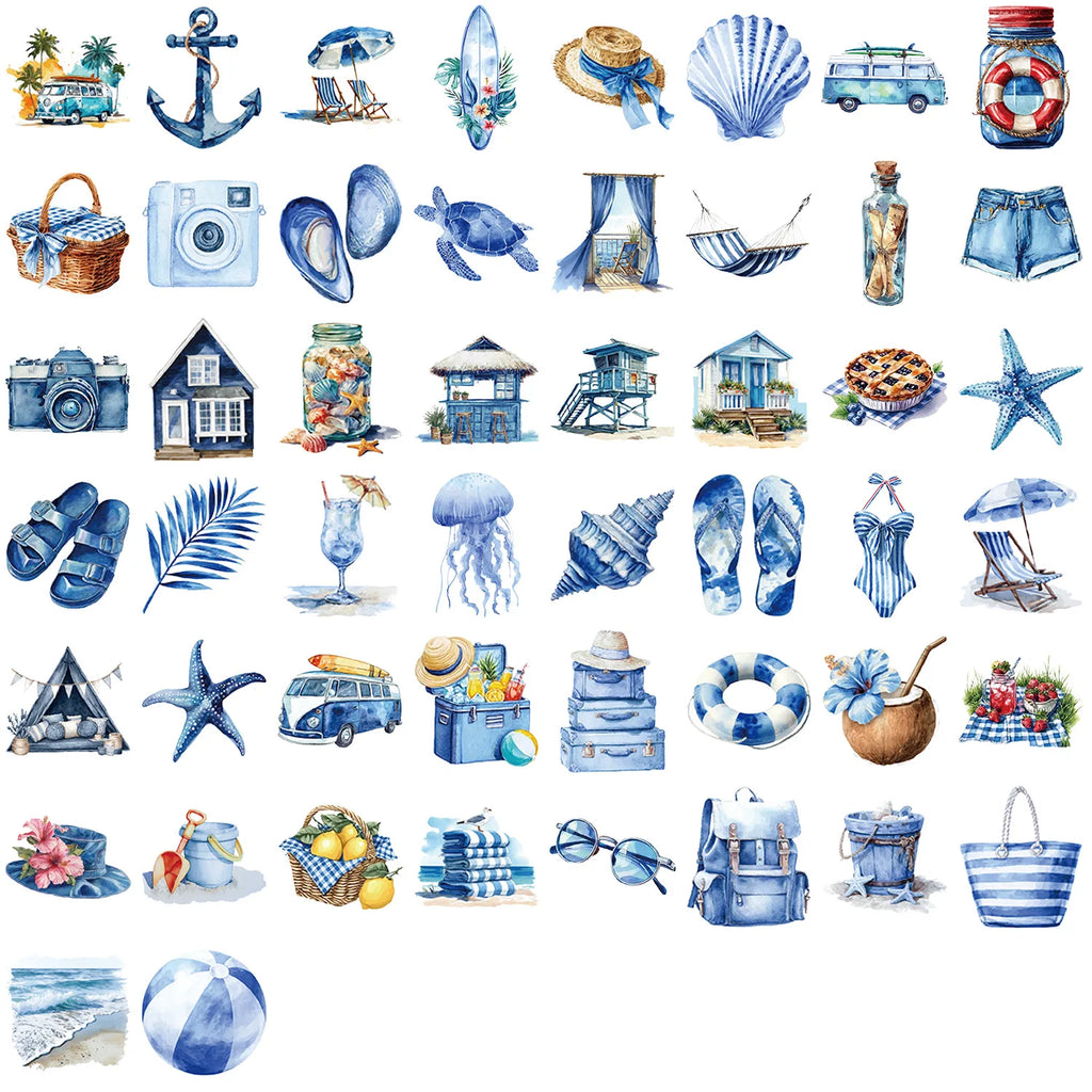 50/100Pcs PET Clear Cartoon Greenhouse Plant Theme Stickers for Vase Cup Window Fridge Storage Box Drawer File Holder Waterproof