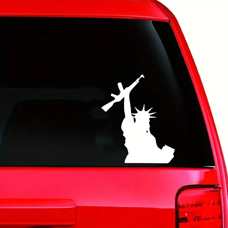 Statue Of Liberty Guns 2nd Amendment Self-adhesive Auto Sticker Automotive Trucks Laptop Car Vinyl Decal